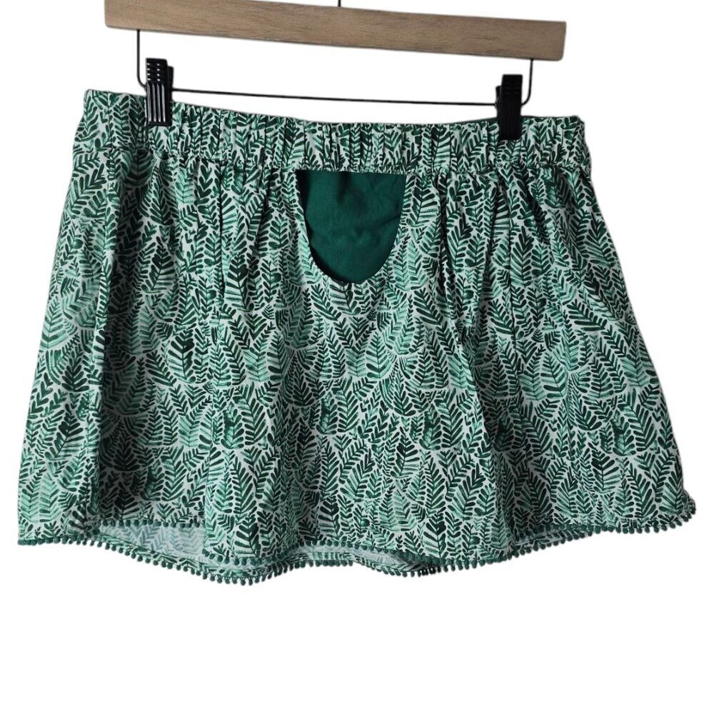 NWT Cecilia Pettersson by Anthropologie sz M Palm Swing Tube Top crop tropical - Picture 2 of 4